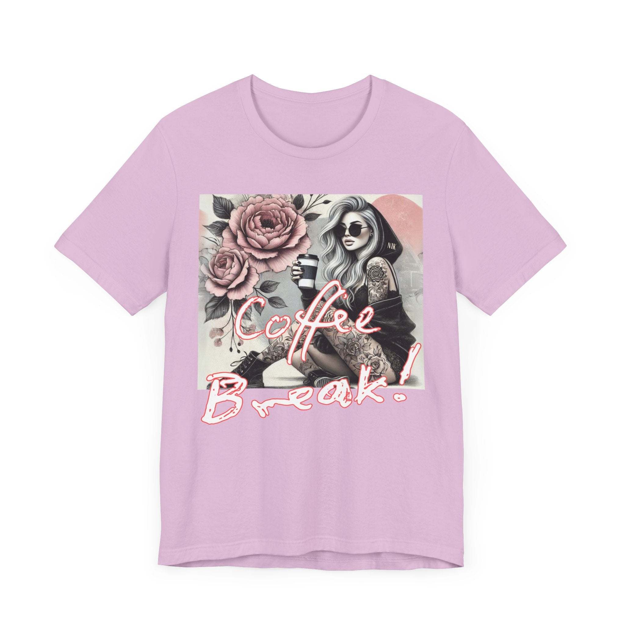 Coffee Break Unisex Jersey Short Sleeve Tee